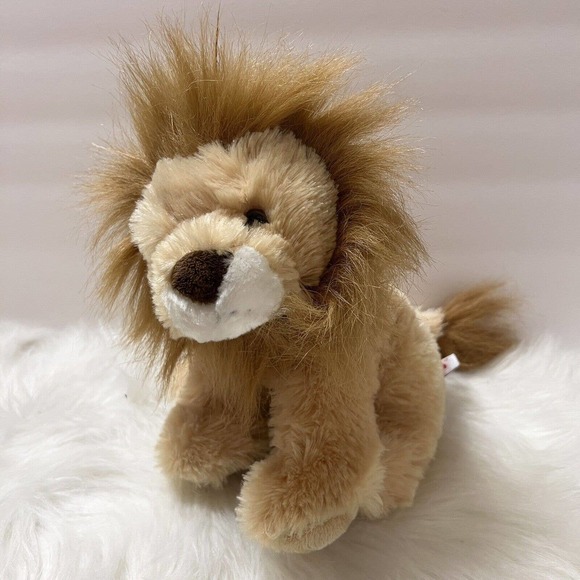 Aurora World Lion Plush Stuffed Animal Jungle Lion Mane Soft Fuzzy Plush Toy - Picture 2 of 9